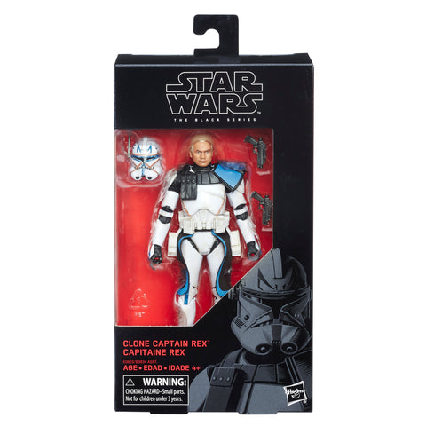 Bounty Collectibles & Toys - Hasbro Star Wars The Black Series Captain Rex 6-Inch Action Figure