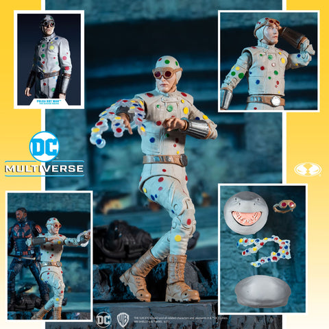 Bounty Collectibles & Toys - McFarlane DC Build-A-Figure Suicide Squad Polka Dot Man 7-Inch Action Figure