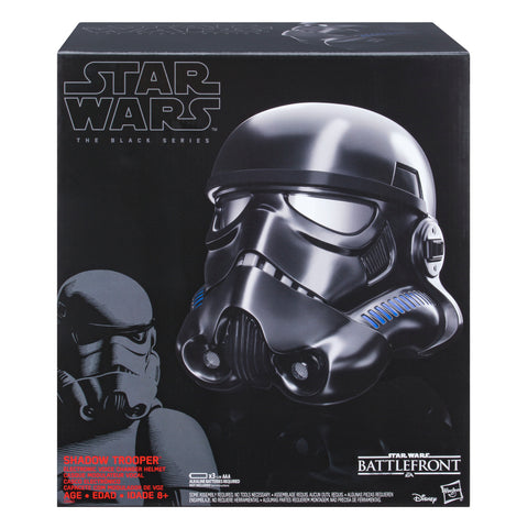 Bounty Collectibles & Toys - Hasbro Star Wars The Black Series Shadow Trooper Electronic Voice Changer Helmet