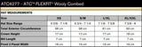 ATC by Flexfit Wooly Combed Cap (Spruce) Chart