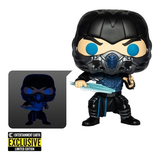 Funko Pop Mortal Kombat Sub Zero Glow Exclusive 1057 Bounty
